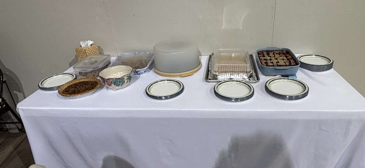 Food Table Offering